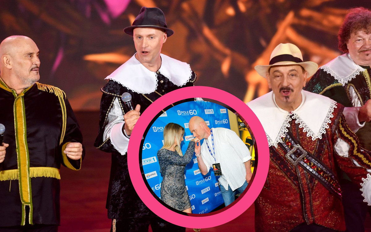 Krzysztof Krawczyk Junior w Opolu. Zobaczcie, jak pięknie przywitał tę gwiazdę TVP