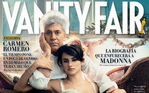 Pedro Almodovar i jego muza w Vanity Fair (FOTO)