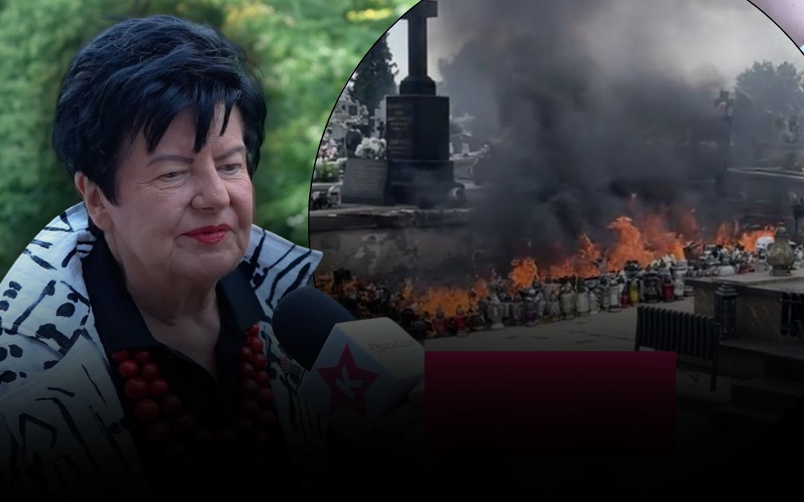Tylko u nas! Grób Litewki stanął w ogniu. Senyszyn mocno reaguje – to była prowokacja?!