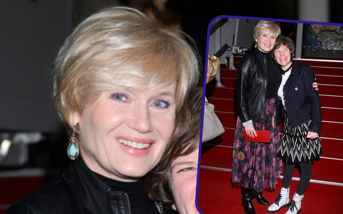 Dawno niewidziana Lucyna Malec z niepełnosprawną córką Zosią. Zabrała ją na premierę spektaklu