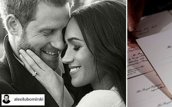 Zobaczcie zaproszenia na ślub Meghan i księcia Harry’ego (ZDJĘCIA)