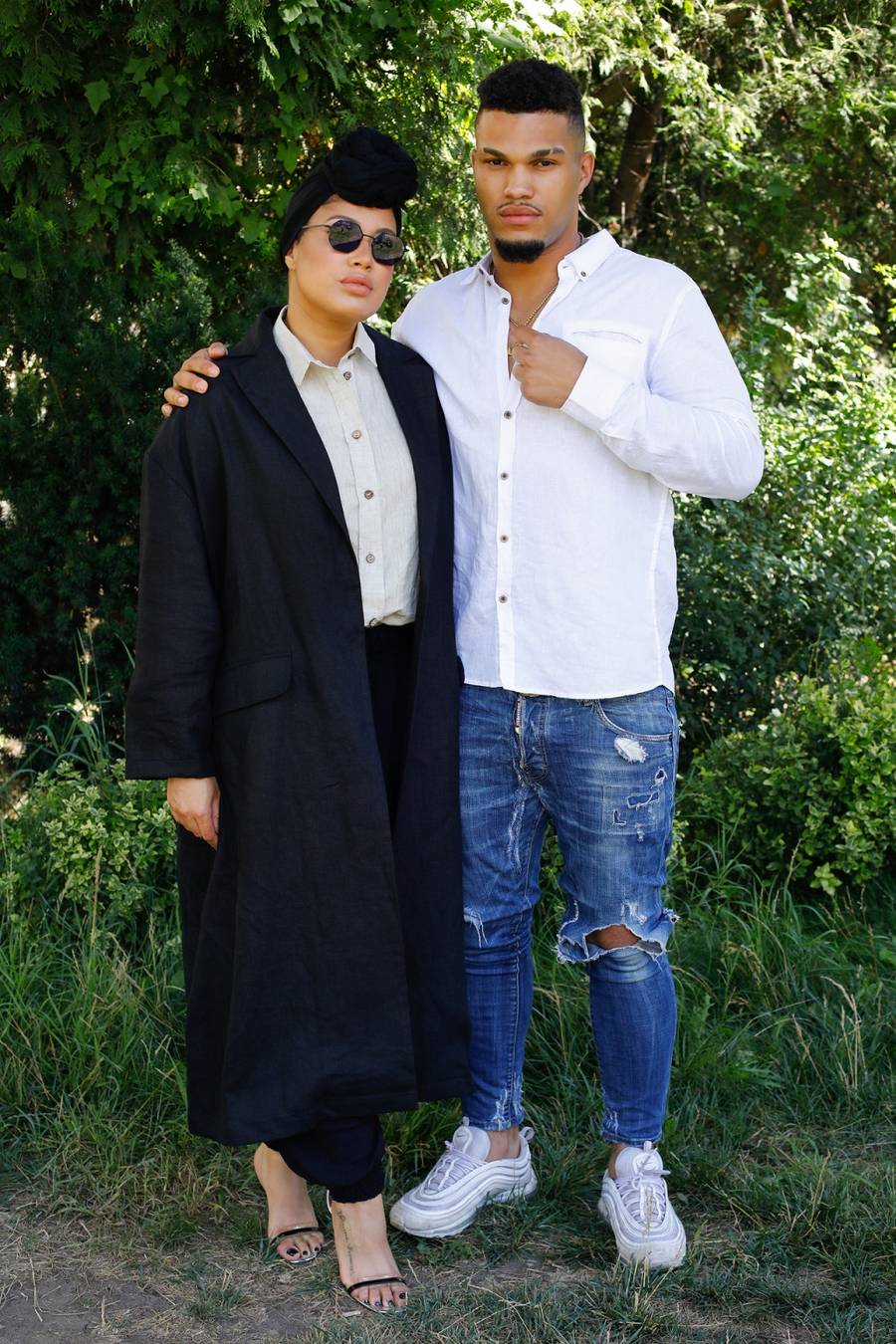 Patricia Kazadi z bratem William w "Pytaniu na Śniadanie".