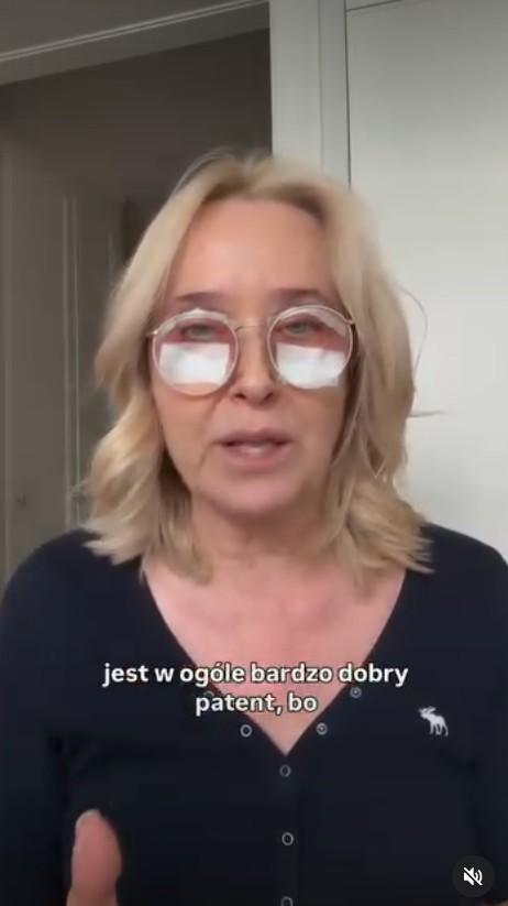 Agata Młynarska przeszła blefaroplastykę, fot. Instagram