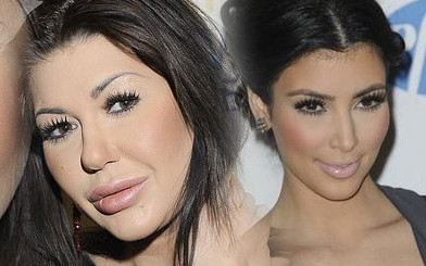 Iwona Węgrowska po szkole makijażu Kim Kardashian?