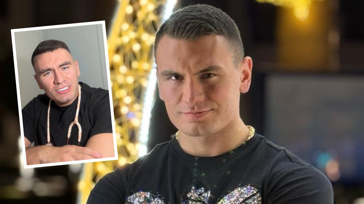 Nowe zęby Conana Kaźmierskiego fot. Instagram