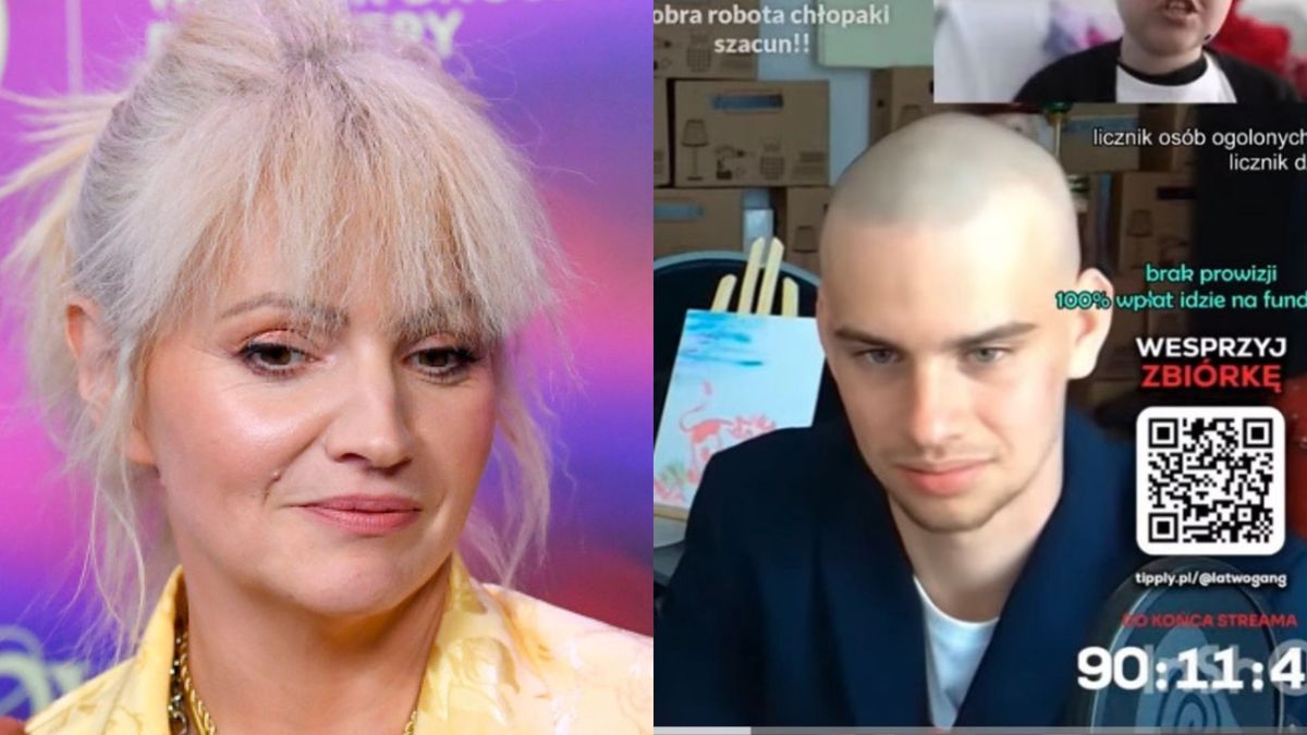 Hejt na Szelągowską po streamie Łatwoganga. Jedno słowo wywołało lawinę komentarzy, fot. AKPA/ YouTube