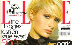 Paris Hilton dla Elle