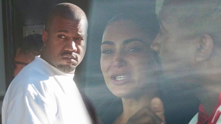 Kanye West zauważony z obrączką na palcu.