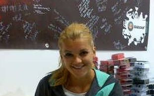 Agnieszka Radwańska przefarbowała się na blond (FOTO)