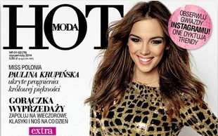 Paulina Krupińska w magazynie HOT Moda (FOTO)