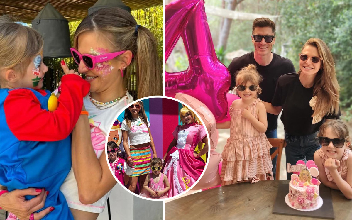 Lewandowscy świętują 4. urodziny Laury! Wyprawili córce bajkowe urodziny (ZDJĘCIA)