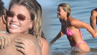 Sofia Richie trzyma się ZA RĘKĘ i przytula z nowym chłopakiem (ZDJĘCIA)