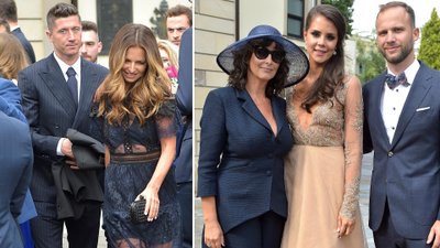 Anna i Robert Lewandowscy na ślubie córki Anny Korcz (ZDJĘCIA)