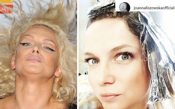 Joanna Liszowska już nie jest blondynką (Instagram)