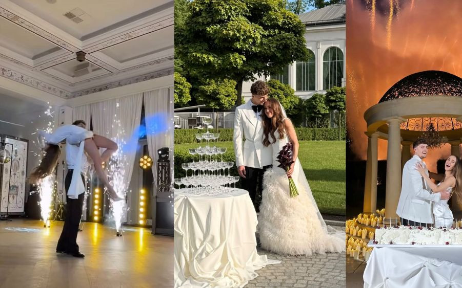Kulisy ślubu Darii Syty i Igora Grobelnego. Tłum gwiazd! Goście pokazali, co naprawdę działo się po ceremonii