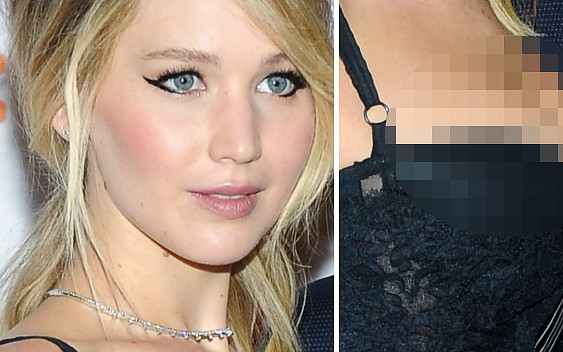 Wow! Jennifer Lawrence w tej sukience to chodzący seksapil (ZDJĘCIA)