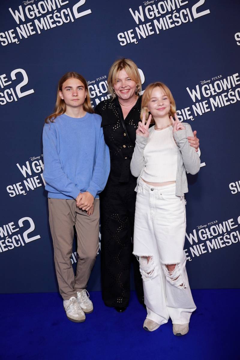 Anna Dąbrowska debiutuje z dziećmi na salonach!