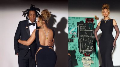 Beyoncé w ponad 128 karatowej brylantowej kolii