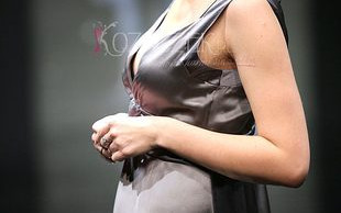 Magdalena Różczka w ciąży