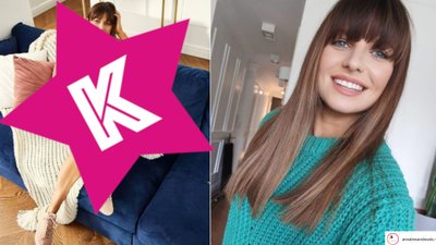 Anna Lewandowska w tej sukience robi FURORĘ! Sukienka z dzianiny dostępna jest w sieciówce