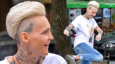 Agnieszka Chylińska zaszalała z kolorem na głowie. Postawiła na ZIELONE włosy