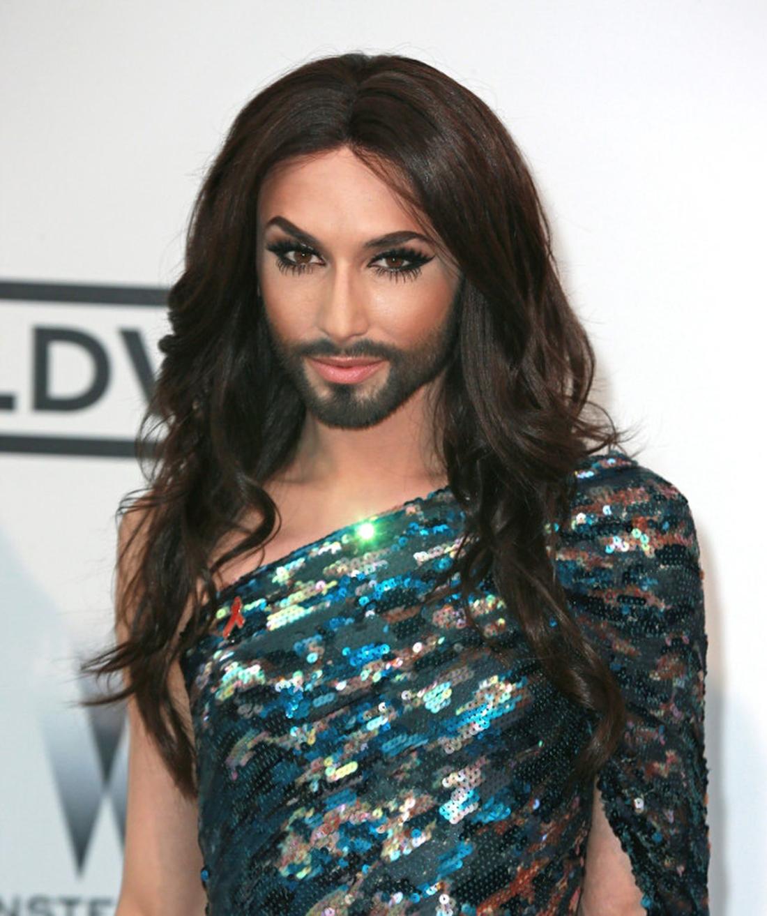 Conchita Wurst na ściance