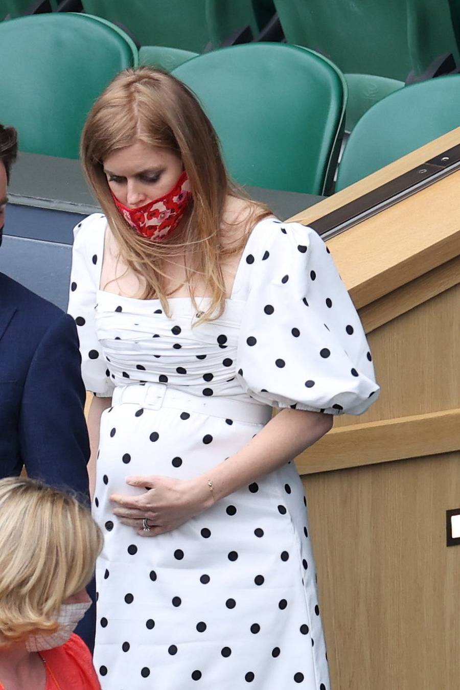 Członkini rodziny królewskiej w CIĄŻY na Wimbledonie. Jaki już duży brzuszek (ZDJĘCIA)