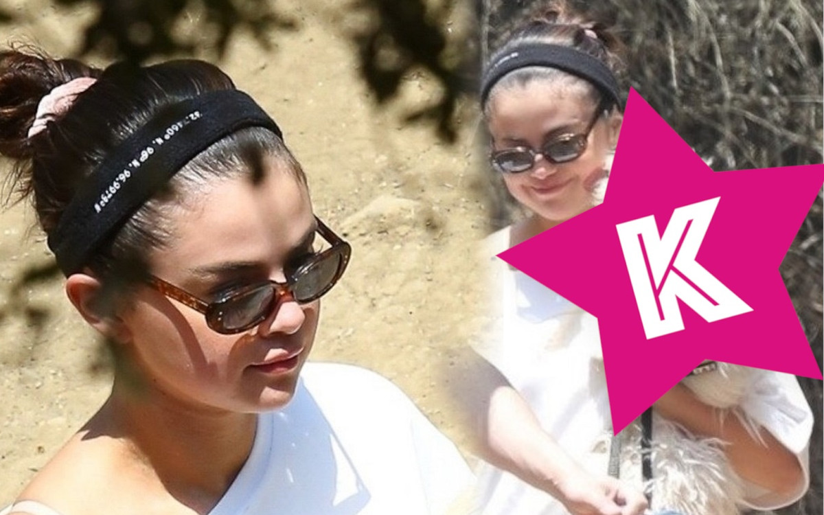 Selena Gomez z nowym pupilem na spacerze. Jest uroczy! (ZDJĘCIA)