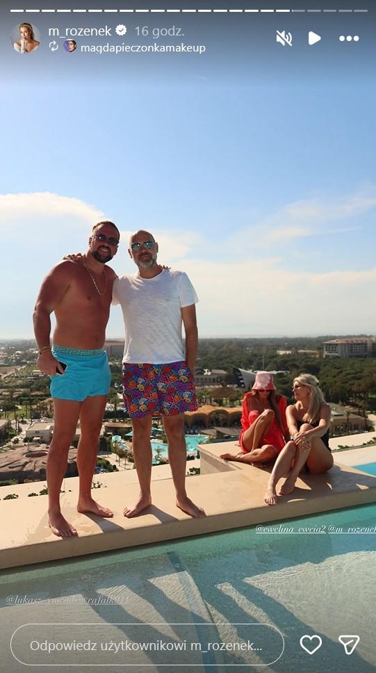 Luksusowa majówka Małgosi Rozenek