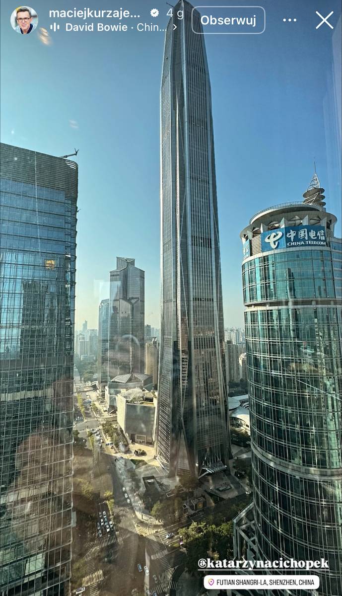 Katarzyna Cichopek i Maciej Kurzajewski wypoczywają w Chinach, fot. Instagram