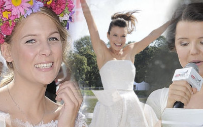 Pobiegły w sukniach ślubnych (FOTO)