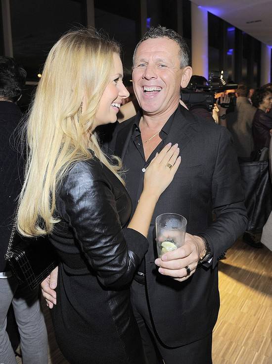 Izabela Janachowska z mężem