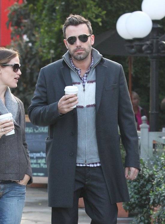 Jennifer Garner i Ben Aflleck na kawie
