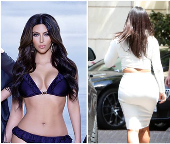 9 zdjęć, które Kim Kardashian przerobiła w Photoshopie