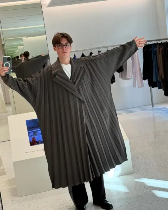 Stanisław Rozenek poznaje tajniki mody w Paryżu, fot. Instagram