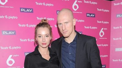 Krzysztof Włodarczyk z żoną, Małgorzatą Babilońską-Włodarczyk