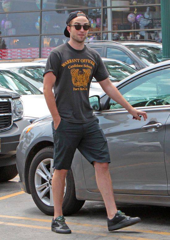 Robert Pattinson na zakupach