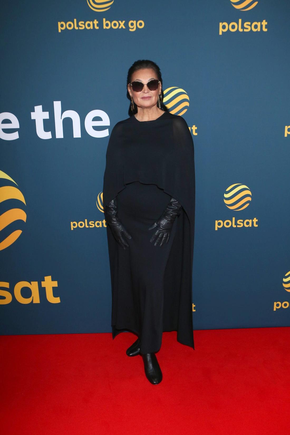 Iwona Pavlović w żałobie na ramówce Polsatu, fot. KAPiF