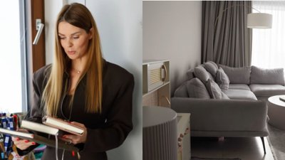 Mieszkanie Małgorzaty Tomaszewskiej. Kuchnia to prawdziwa perełka