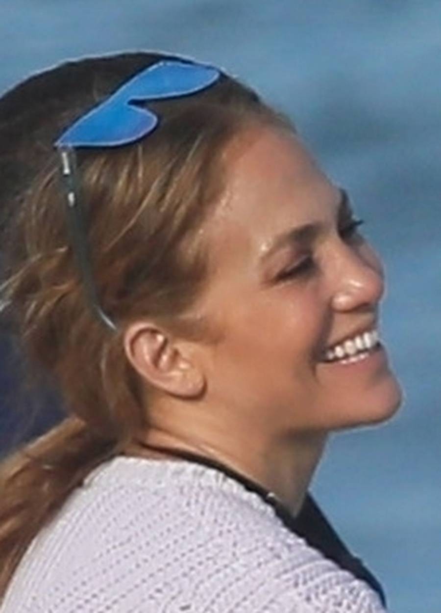 Jennifer Lopez na plaży