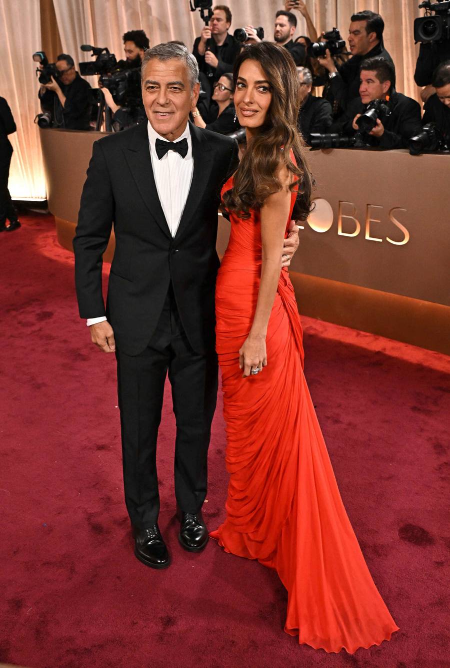 George Clooney, Amal Clooney, fot. Forum.