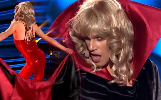 MEGA WYSTĘP! Marcel Sabat jako Amanda Lear w Twoja Twarz Brzmi Znajomo