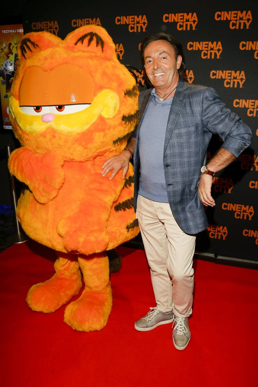 Gwiazdy poczuły dziecięcą radość na premierze filmu “Garfield”! Natalia Kukulska, Michel Moran (FOTO)