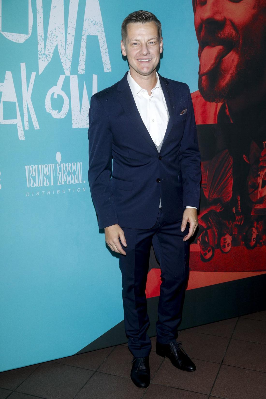 Marcin Mroczek na ściance