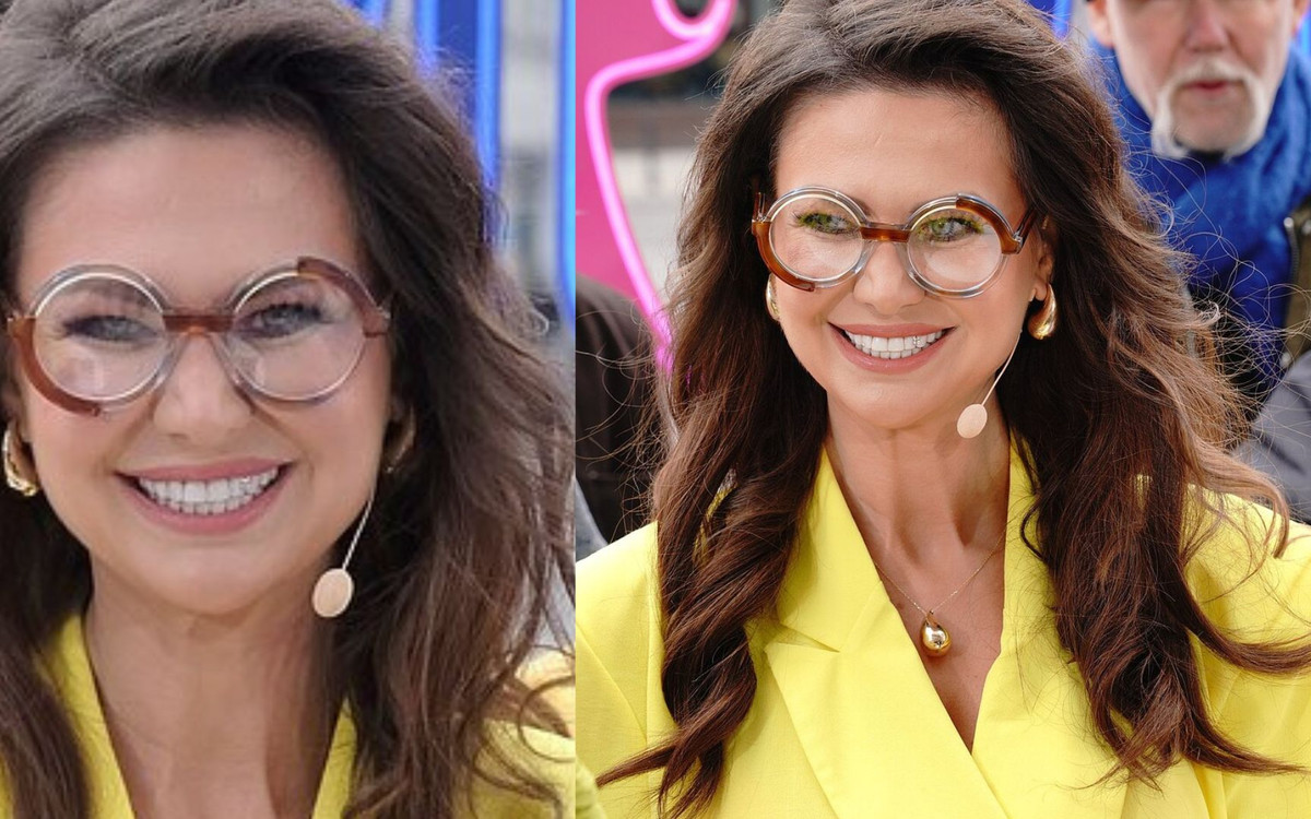 Maja Rutkowski cała na żółto zachwyciła w studiu DDTVN. Ten kombinezon to hit wiosny