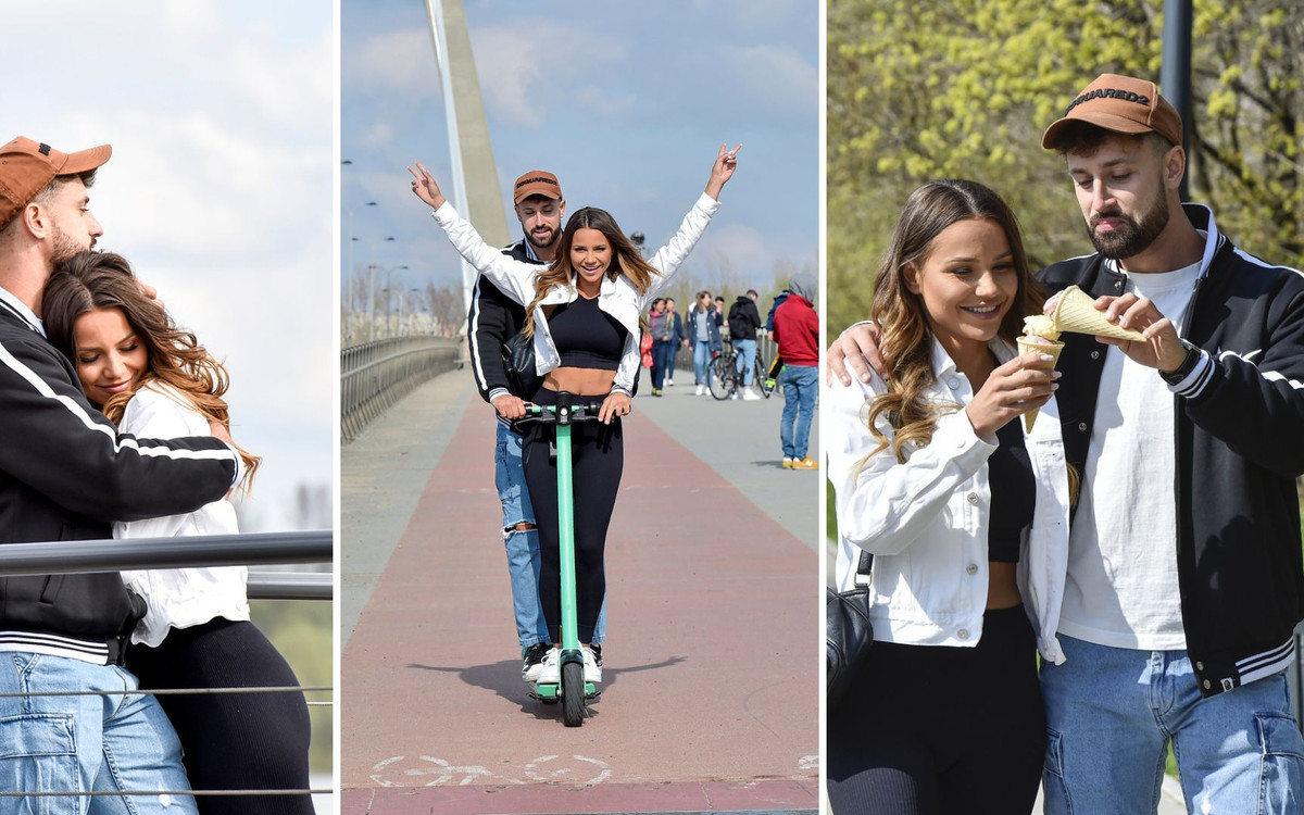 Agata Paź i Hubert Wicher z “Love Island” na romantycznym jak z filmu spacerze (ZDJĘCIA)