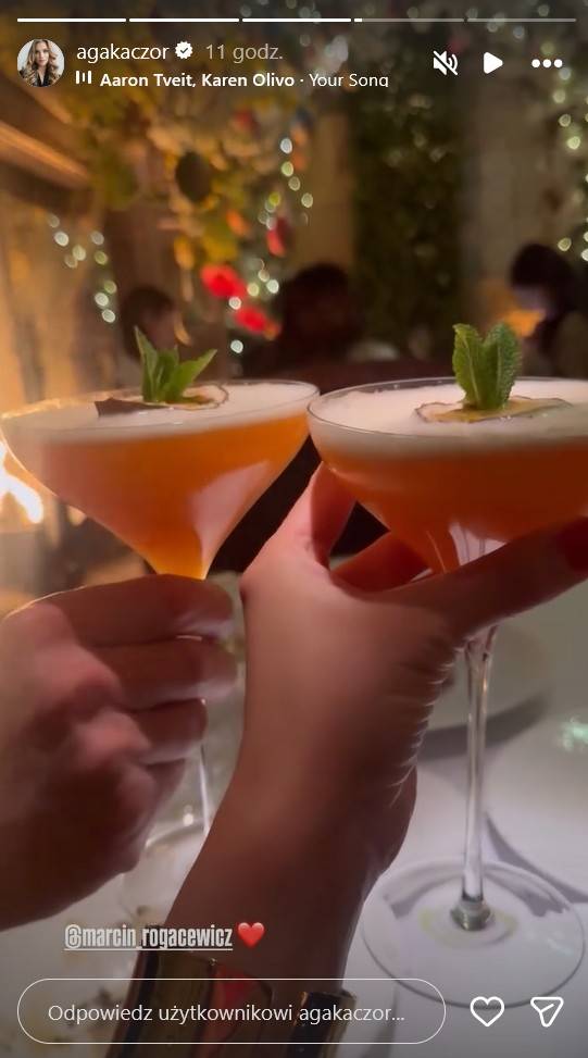 Kaczorowska zorganizowała Rogacewiczowi urodziny