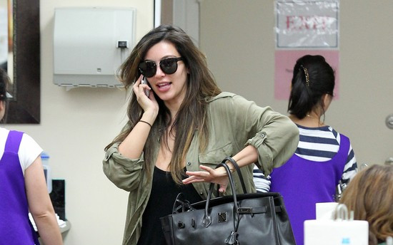 Kim Kardashian rozjaśniła końcówki włosów