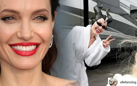 Angelina Jolie na planie Maleficent 2. Mamy pierwsze FOTKI!