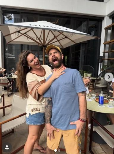 Jack Osbourne z rodziną, fot. Instagram
